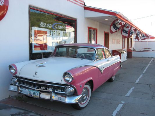 Tour dei Parchi, passeggiando sulla Route 66 a Williams (Arizona, Stati Uniti)