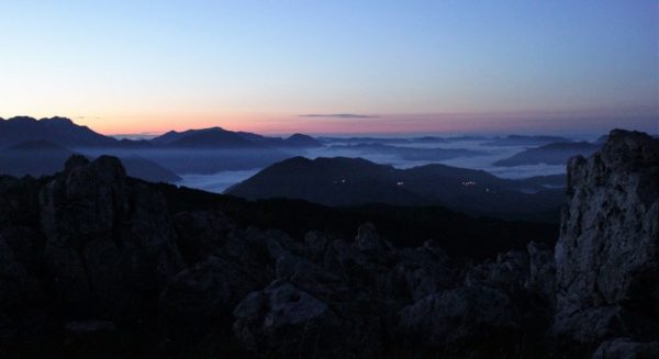 Alba sul Monte Matajur