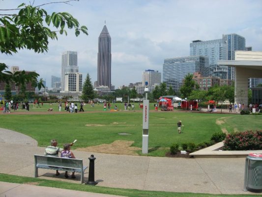 Panorama Centennial Olympic Park Atlanta