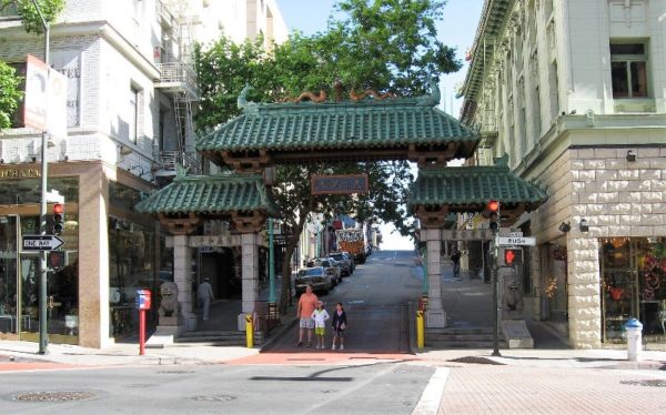 Porta accesso Chinatown San Francisco