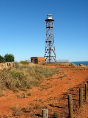 Il faro di Gatheaume Point a Broome in Australia