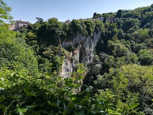 La foiba di Pazin (Pisino) in Istria