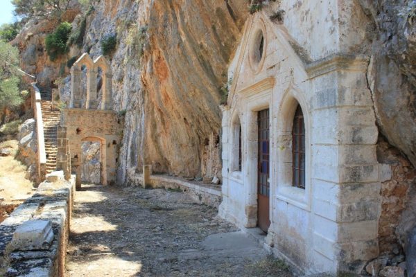 Il Monastero di Ioánnou Eremíti nella penisola di Akrotíri a Creta