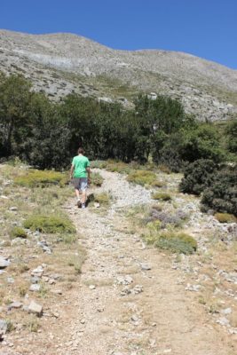 Il sentiero del monte Psilorítis a Creta