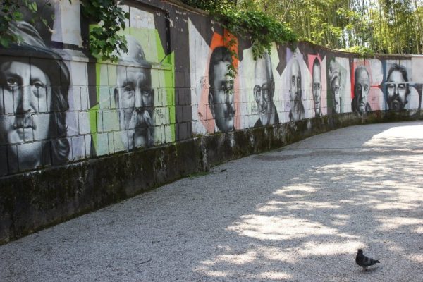 Murales a Opatija in Croazia