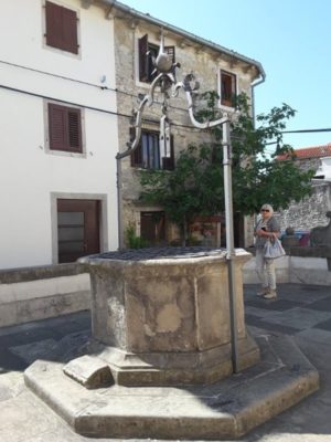 Il pozzo grande di Buzet (Pinguente) in Istria Croazia