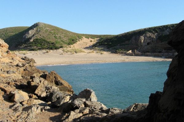 Spiaggia di Cala Domestica in Sardegna