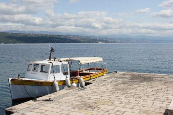 Il vecchio porto di Opatija