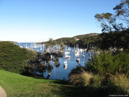 La baia di Manly nei pressi di Sydney in Australia