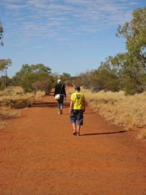 Base Walk Uluru Australia