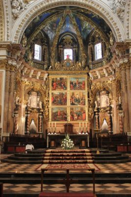 Interno della Cattedrale di Valencia