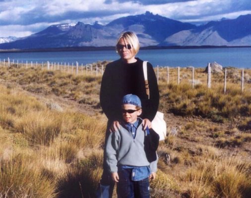 Il lago Argentino nei pressi di El Calafate in Argentina