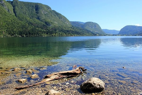 Il Lago di Bohinj in Slovenia