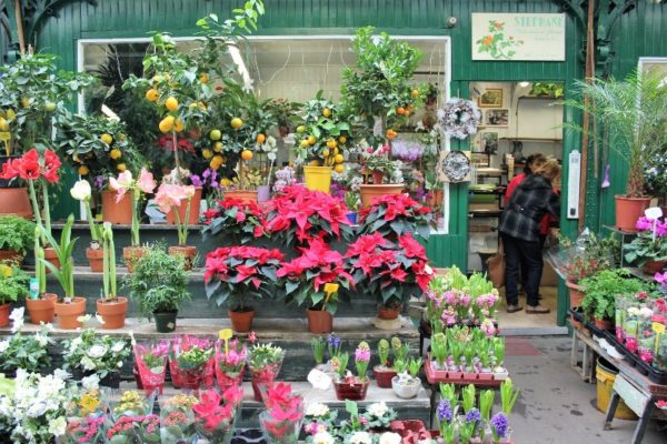 Marché aux Fleurs place Louis Lépin Parigi