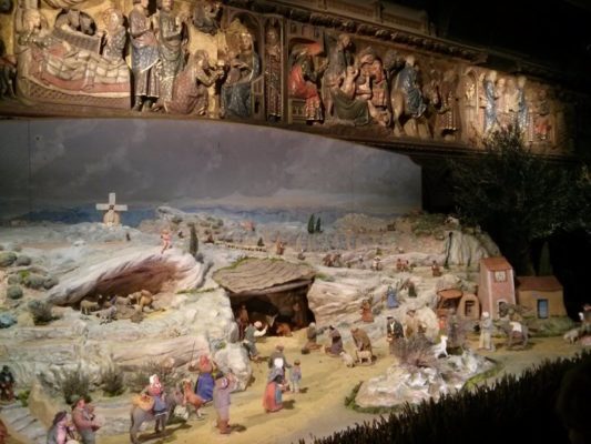 Presepio Église Saint-Eustache Parigi