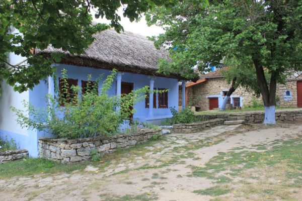 Una casa tradizionale nel villaggio di Butuceni in Moldova