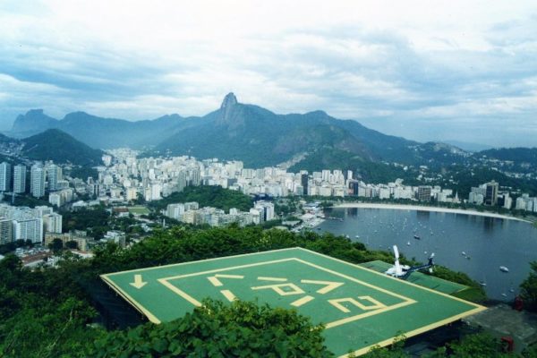 La baia di Botafogo a Rio de Janeiro