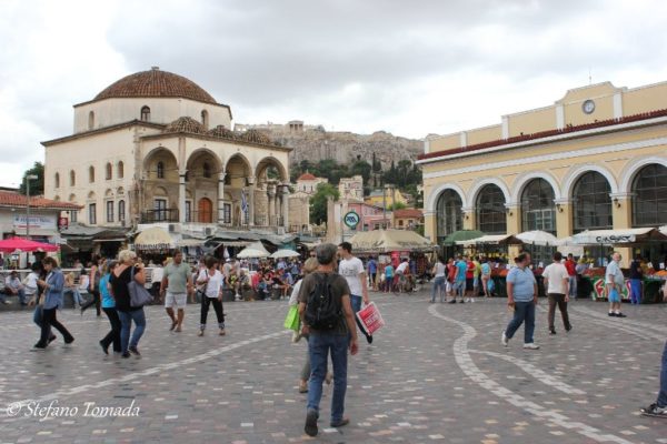 La Moschea Tzistarakis in piazza Monastiraki ad Atene