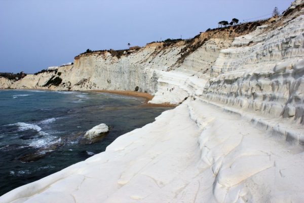 La Scala dei Turchi a Realmonte, Sicilia