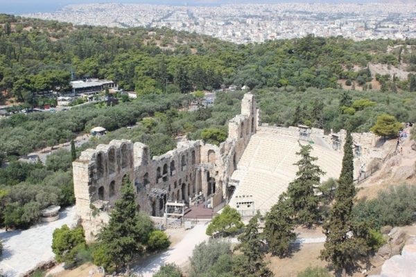 Il Teatro di Erode Attico ad Atene