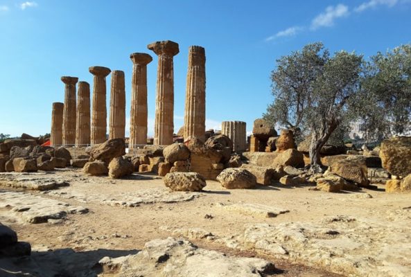 Tempio di Giove, Valle dei Templi ad Agrigento