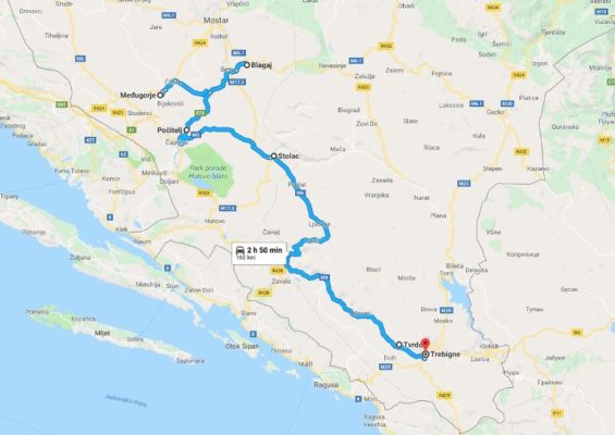 Itinerario viaggio Bosnia Erzegovina