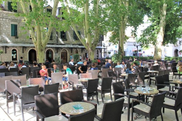 Piazza Trebinje Bosnia Erzegovina