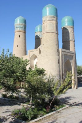 Minareto Char Minar Bukhara Uzbekistan