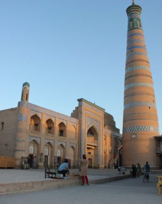 Minareto Islom Hoja Khiva Uzbekistan