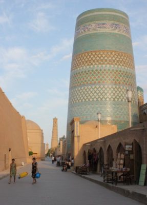 Minareto Kalta Minor Khiva Uzbekistan