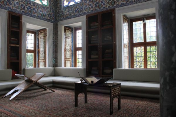 Biblioteca dell'Harem nel Palazzo Topkapi di Istanbul