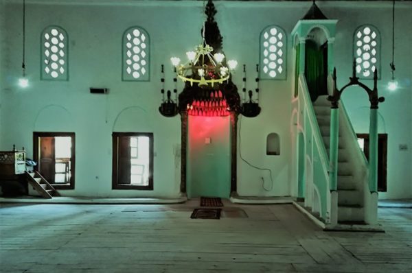 Interno della Moschea del Sultano a Berat in Albania