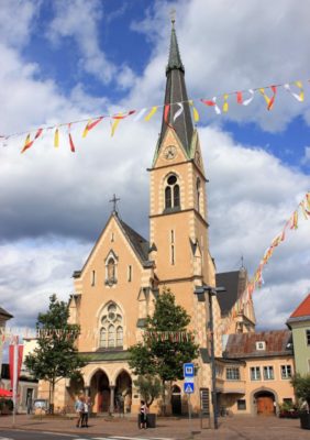 La chiesa di San Nicola a Villach in Austria