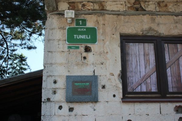 Ingresso del Museo del Tunnel Sarajevo