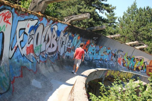 Pista del bob e dello slittino Monte Trebević Sarajevo