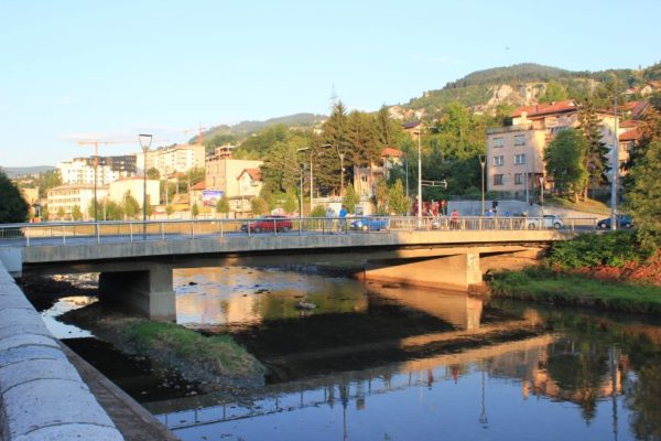 Il ponte Vrbanja a Sarajevo