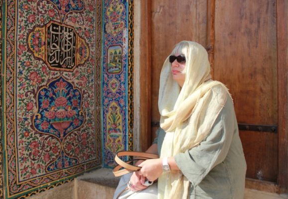 Cortile Moschea Nasir-al-Molk a Shiraz Iran