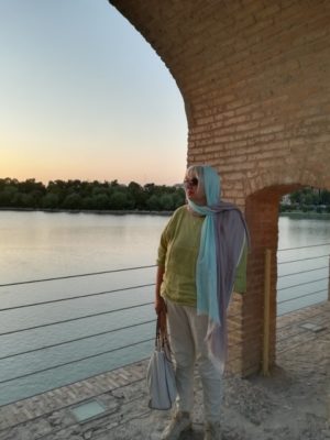 Tramonto a Esfahan Iran