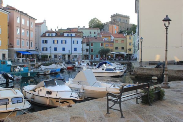 Il porticciolo interno di Muggia