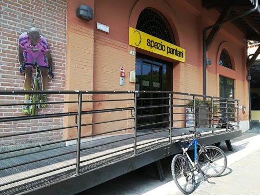 Ingresso spazio Marco Pantani a Cesenatico