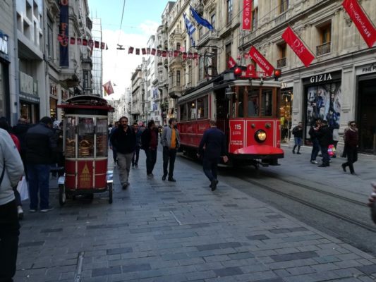 Istiklal Caddesi a Istanbul