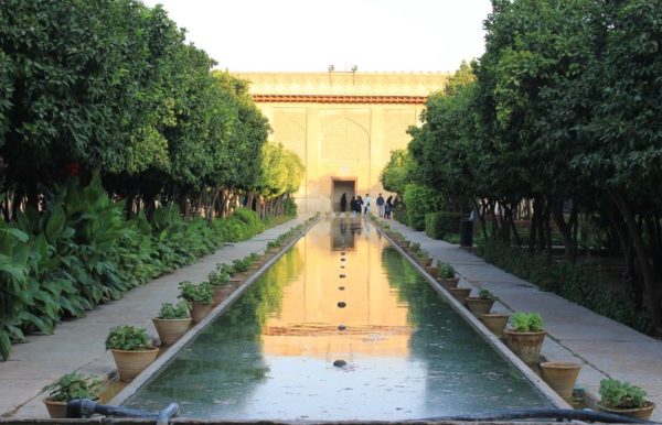 Il cortile della fortezza Arg-e Karim Khan a Shiraz in Iran