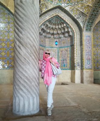 Interno della Masjed-e Vakil a Shiraz in Iran