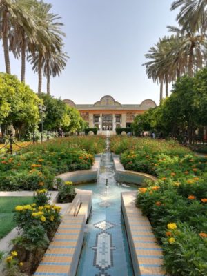 Il giardino Bagh-e Naranjestan a Shiraz in Iran