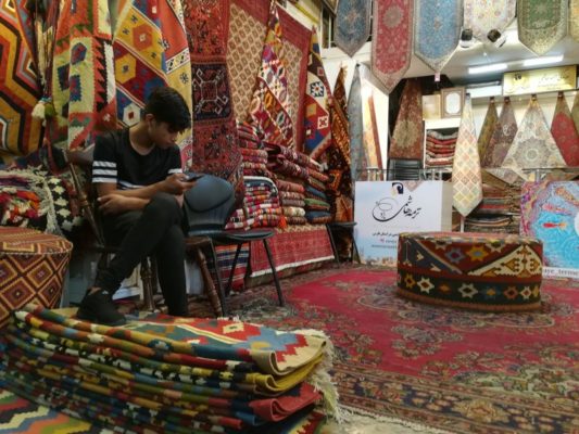 Bazar-e Vakil a Shiraz in Iran