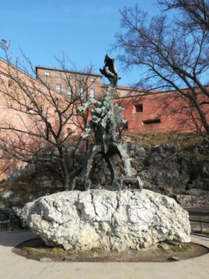 Il Drago di Wawel a Cracovia