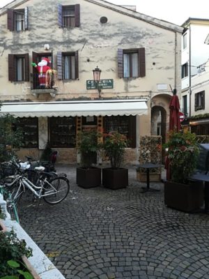 Angolo caratteristico del centro storico di Treviso