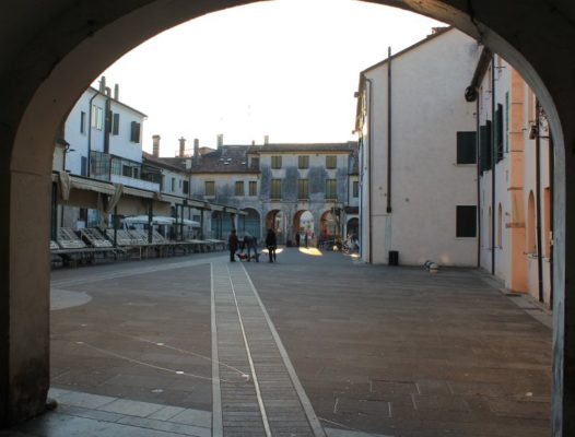 Piazza San Parisio a Treviso