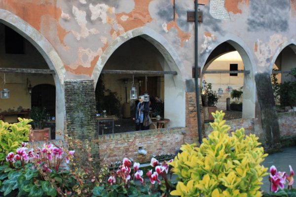 Uno scorcio del centro storico di Treviso