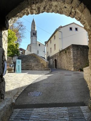 La Torre d'Ingresso a Štanjel Slovenia